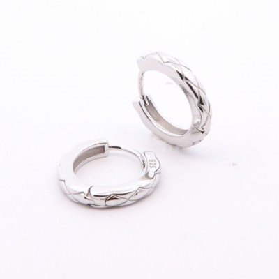 Orecchini Domar Gioielli Donna Orecchino cerchio argento 925 in Argento EOB120154 - EOB120154